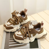 Girls Fashion Sneakers Kids Athletic Dad Shoes