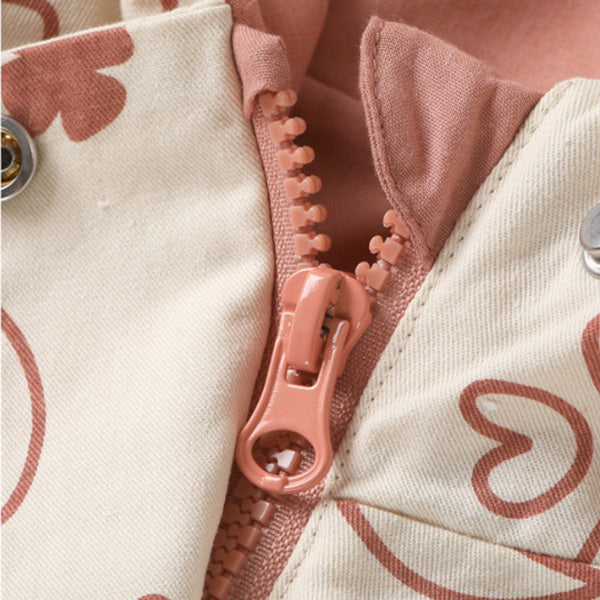 Girls Hooded Wind Coats Waterproof Raincoats