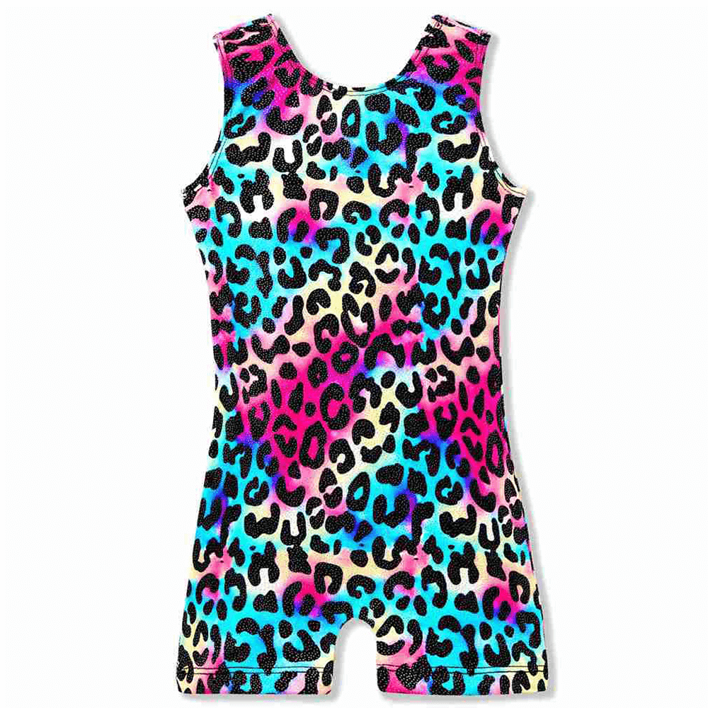 Great Fitting Gymnastics Leotards Print Swimsuit