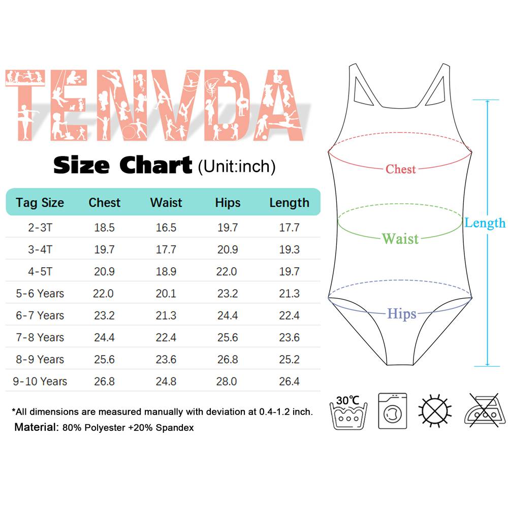 bathingsuit size chart