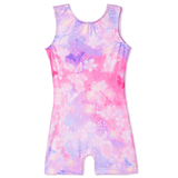Girls Gymnastics Leotards/Swimsuit-Hot Pink Butterfly