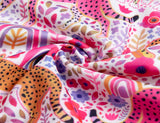 2022 Girls Forset and Leopard One-piece Swimsuits in Pink