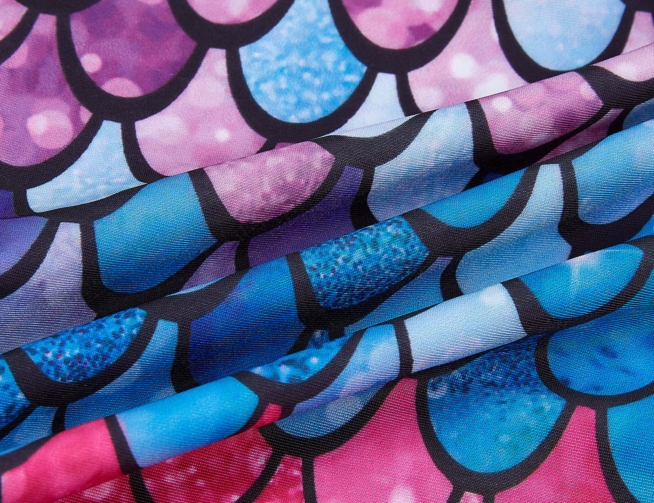 2022 Mermaid Scale One-piece Swimming Suits
