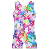 Colorful Neon Glitter Gymnastics Leotards for girls