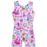 Lovely Pink Castle Gymnastics Leotards