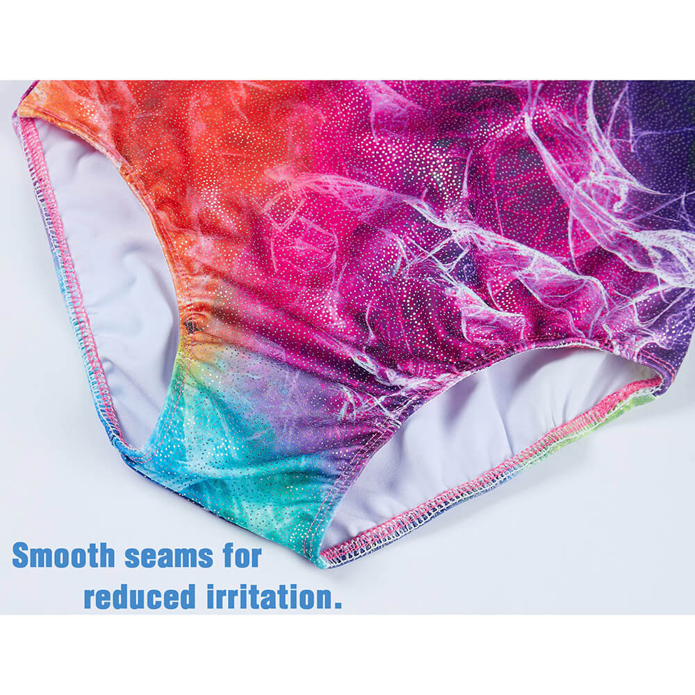 Long sleeve girls  gymnastics leotards for girl