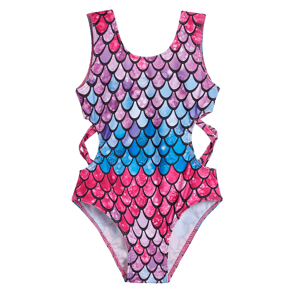 2022 Mermaid Scale One-piece Swimming Suits
