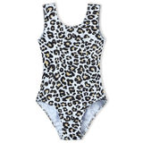 Black Leopard Dots Gymnastics Leotard