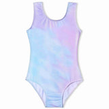Gymnastics Leotards Graffiti Blue TENVDA