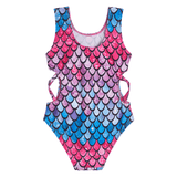 2022 Mermaid Scale One-piece Swimming Suits
