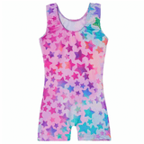 Star Dance Gymnastics Leotards/Swimsuit-Star Hot Pink