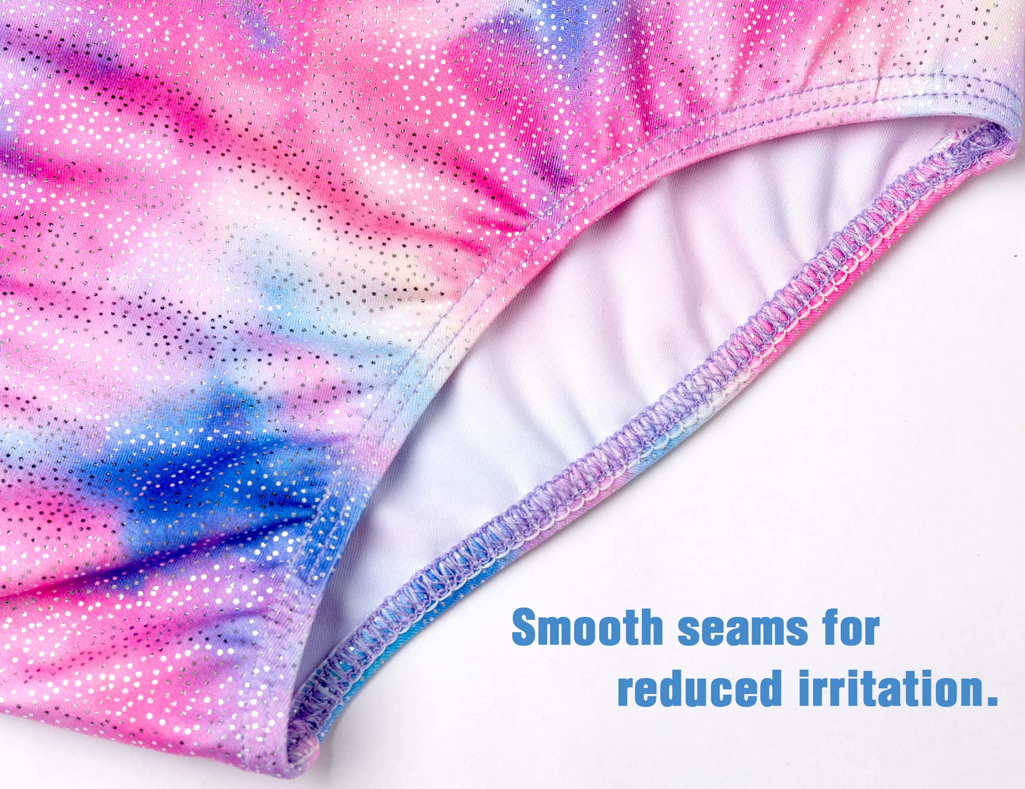 Colorful Starry Gymnastics Leotards