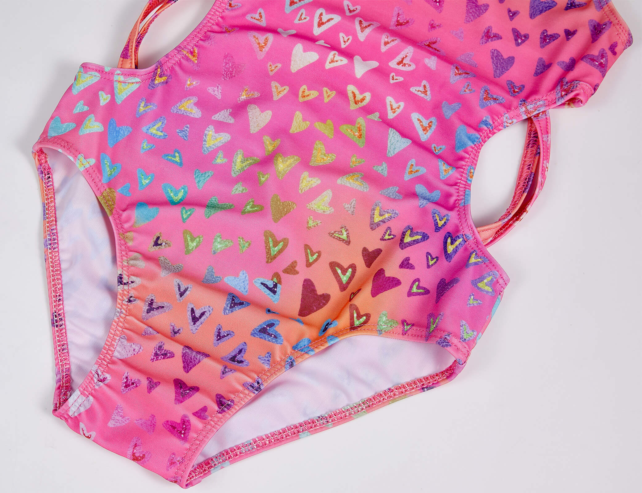 2022 V Shape Love Heart One-piece Swimming Suits