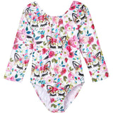 Unique Ballet Gymnastics Leotards-White Unicorn
