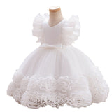 Girls Princess Dress Bowknot Party Dresses for Toddler