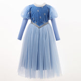 Girls Pincess Tutu Dresses Long Sleeve Costumes