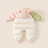 Baby Warm Hooded Coats Toddler Snowsuits