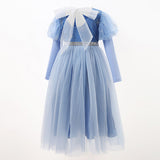 Girls Pincess Tutu Dresses Long Sleeve Costumes