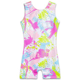 Cute Dance Gymnastics Leotards-Colorful Graffiti-TENVDA