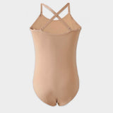 Girls Nude Seamless Undergarment Camisole Leotard